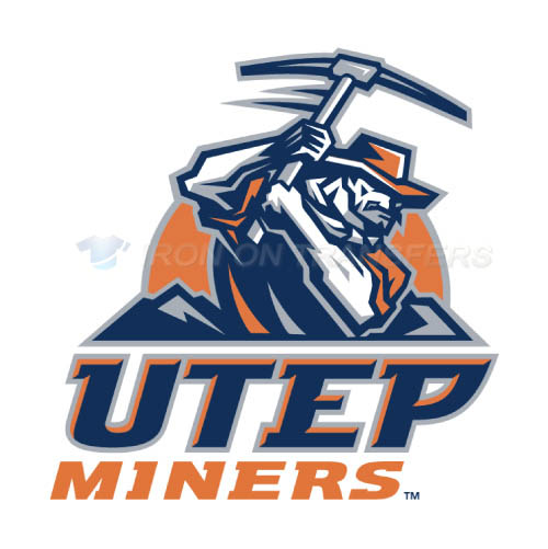 UTEP Miners Iron-on Stickers (Heat Transfers)NO.6774